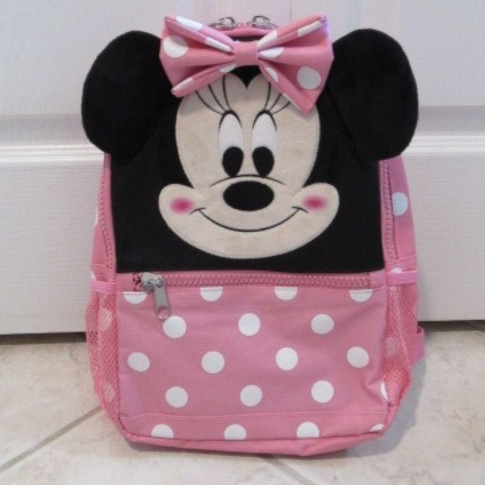 Disney Parks Authentic Original Minnie Mouse Small Backpack